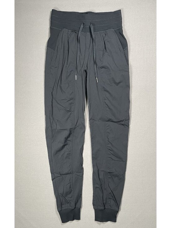 Luluemon Pants - Lululemon Dance Studio Mid Rise Black Jogger Pants - Women Size 2 X 28